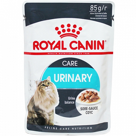 фото Royal Canin URINARY CARE влажный корм для профилактики камней в мочевыводящих путях у взрослых кошек,85 гр - зоомагазин 4 лапы
