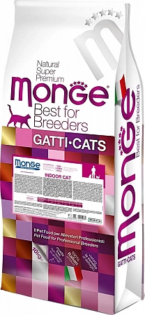 фото Корм для кошек Monge для не выходящих 1кг - зоомагазин 4 лапы