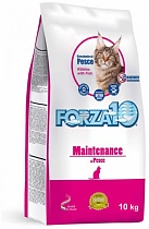 картинка Forza10 (Форца 10) - Maintenance, сухой корм для взрослых кошек, с рыбой, 10 кг от магазина