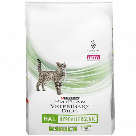 фото Pro Plan (Про План) - Vet Feline HA ST/OX Hypoallergenic, Диетический корм для снижения аллергических реакций у кошек, упаковка 1,3 кг - зоомагазин 4 лапы