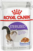 фото Royal Canin Sterilised (в желе)-Роял Канин для стерилизованных в желе, 85 гр - зоомагазин 4 лапы